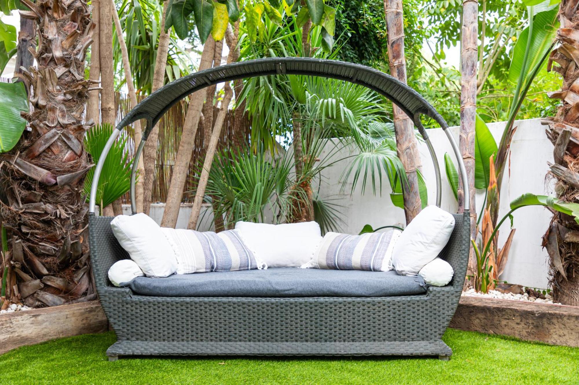 Covd 19 Free- Total Purified -design House Marbella- 3 Mn De Puerto Banus - Golden Mile - Tropical Garden&pool Ferienhaus