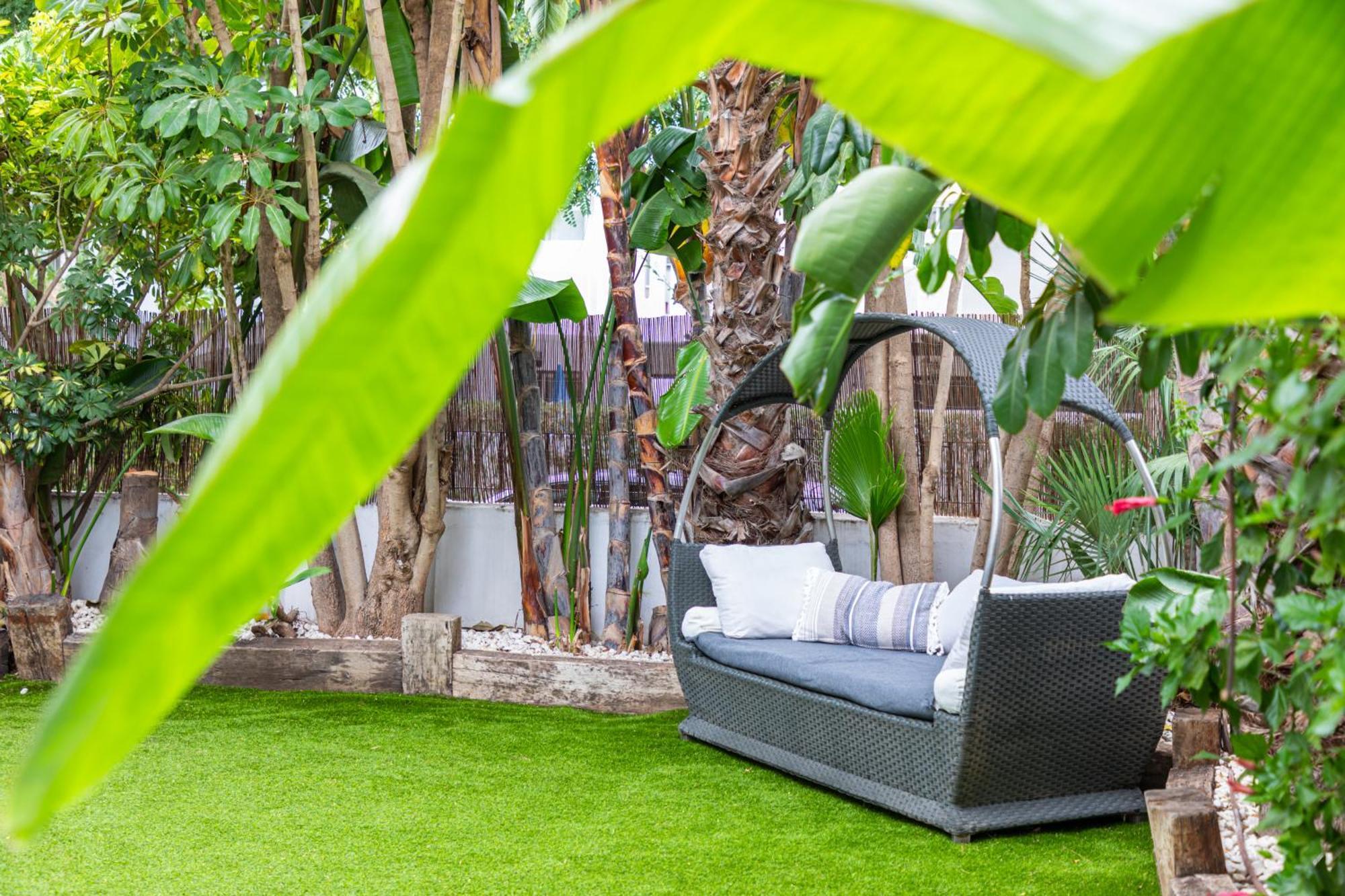 Covd 19 Free- Total Purified -design House Marbella- 3 Mn De Puerto Banus - Golden Mile - Tropical Garden&pool Ferienhaus